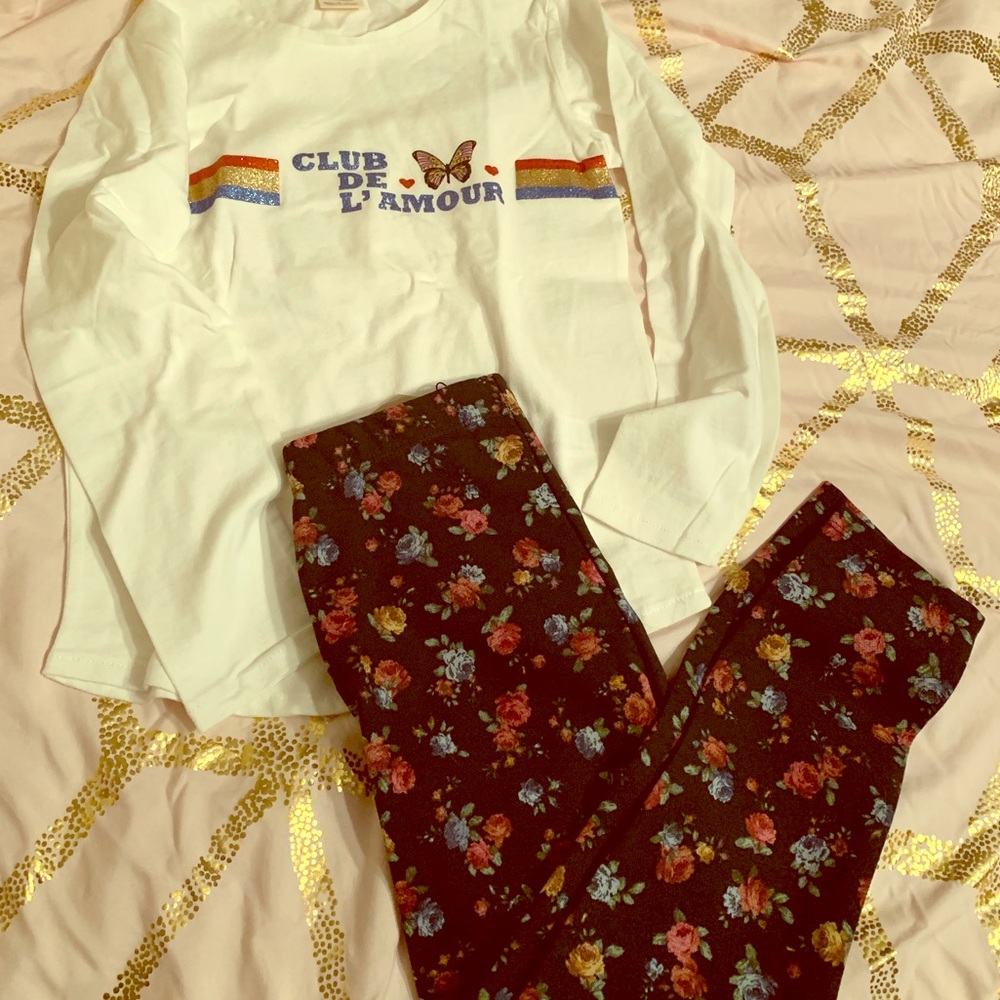Girls Size 8 short and corduroy pants
